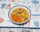 海老のスープパスタ作り方7写真