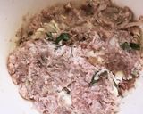 チーズとバジル香るズッキーニの花の肉詰め作り方7写真