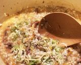 節約と備蓄食材利用 白だしの和風リゾット作り方5写真