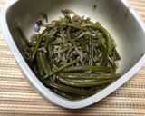 芋づる雑魚山椒♡冷凍山椒♡芋づる♡短時間作り方5写真