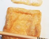 黄金比☆じゅわっとたまご巾着煮！作り方2写真