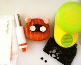簡単☆たぬきｻﾝのキャラ弁・キャラデコ作り方5写真