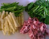 春雨と豚肉の和風なコンビネーション作り方3写真