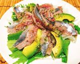 秋刀魚とアボカドのカルパッチョ作り方8写真