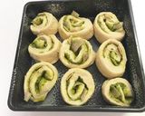 バジルベーコンちぎりパン作り方7写真