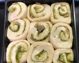 バジルベーコンちぎりパン作り方8写真