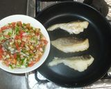 魚・たらのムニエル♪簡単サルサソース作り方10写真