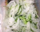 たっぷり出汁香る♡ナスとゴーヤの揚げ浸し作り方4写真