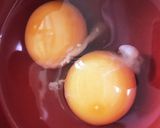 我が家のふわふわだし巻き玉子作り方1写真
