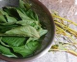 モロヘイヤと納豆の叩き作り方1写真