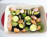 夏野菜のピザ風焼き作り方1写真