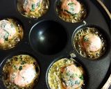 お弁当にほうれん草入りチーズミートボール作り方5写真