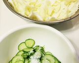 胡麻油香る♪キャベツの塩昆布合え♡作り方1写真