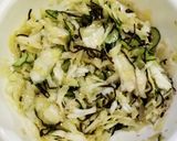 胡麻油香る♪キャベツの塩昆布合え♡作り方4写真