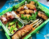 運動会お弁当(^o^)/平成30年覚書作り方5写真