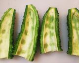 簡単！ゴーヤと高野豆腐の味噌炒め作り方2写真