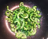 簡単！ゴーヤと高野豆腐の味噌炒め作り方8写真