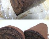 生チョコロールケーキ作り方13写真