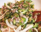 ゴーヤと豆腐のひき肉炒め作り方2写真