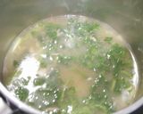 簡単！春菊とツナのお味噌汁作り方4写真