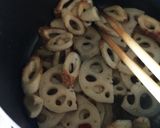お弁当のおかず♡レンコンとちくわの炒め煮作り方3写真