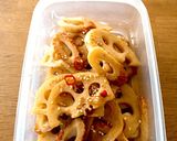 お弁当のおかず♡レンコンとちくわの炒め煮作り方4写真