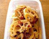 お弁当のおかず♡レンコンとちくわの炒め煮作り方4写真