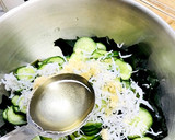 きゅうりとワカメの酢の物作り方4写真