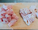 カリカリ鶏皮串焼きの塩ポン酢作り方1写真