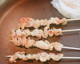 カリカリ鶏皮串焼きの塩ポン酢作り方5写真