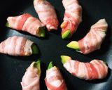 簡単！アボカドとチーズの肉巻き作り方3写真