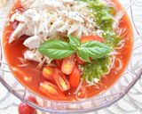 トマトバジルそうめん作り方4写真