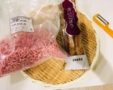 ピーラーごぼうとひき肉のきんぴら作り方1写真