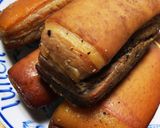 簡単燻製ベーコン ダンボール燻製 つまみ作り方8写真