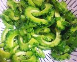 簡単！ゴーヤと高野豆腐の味噌卵炒め作り方6写真
