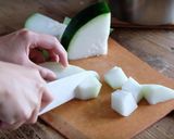 冬瓜あさりスープ、低カロリースープ！作り方1写真