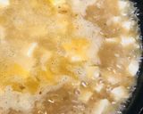 鶏肉をのせたあまから麻婆豆腐丼作り方3写真