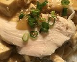 鶏肉をのせたあまから麻婆豆腐丼作り方4写真