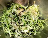 豆苗とモヤシの塩昆布ナムル作り方2写真