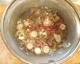 鍋で簡単！白だしで茗荷の茶碗蒸し作り方1写真