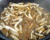 豚ばら肉のシメジソース添え作り方3写真