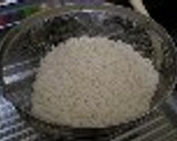 タコとごぼうの炊き込みごはん。作り方1写真