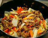 牛肉とレンコンの甘辛ゆず胡椒炒め作り方4写真