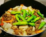 牛肉とレンコンの甘辛ゆず胡椒炒め作り方6写真