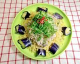 【改良版】豚肉とトロトロ茄子の塩まぜそば作り方8写真