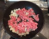 ひき肉の生姜焼き丼作り方4写真