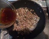 ひき肉の生姜焼き丼作り方6写真