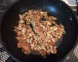 ひき肉の生姜焼き丼作り方7写真