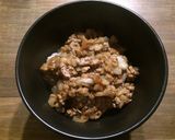 ひき肉の生姜焼き丼作り方8写真