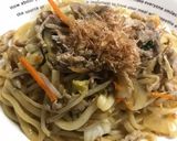 めんつゆ１本で肉焼うどん♪作り方9写真